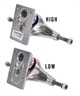 ★ VENTURE TRUCKS ベンチャー トラック スケートボード トラック POLISHED HIGH LOW(LOW-5)