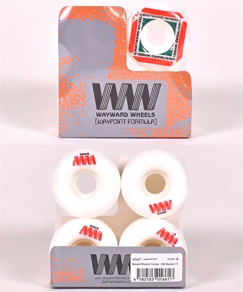 スケートボード ウィール WAYWARD WHEELS ウェイワード ウィール OSWW22021051 Waypoint Formula 51mm HH I2(83B-51mm)