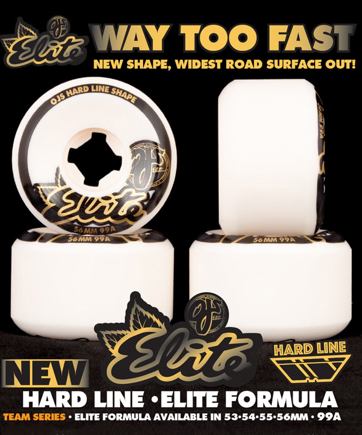 スケートボード ウィール OJ WHEEL オージェーウィール 33071827 ELITE HRD 55MM KK I12(ONECOLOR-ONESIZE)