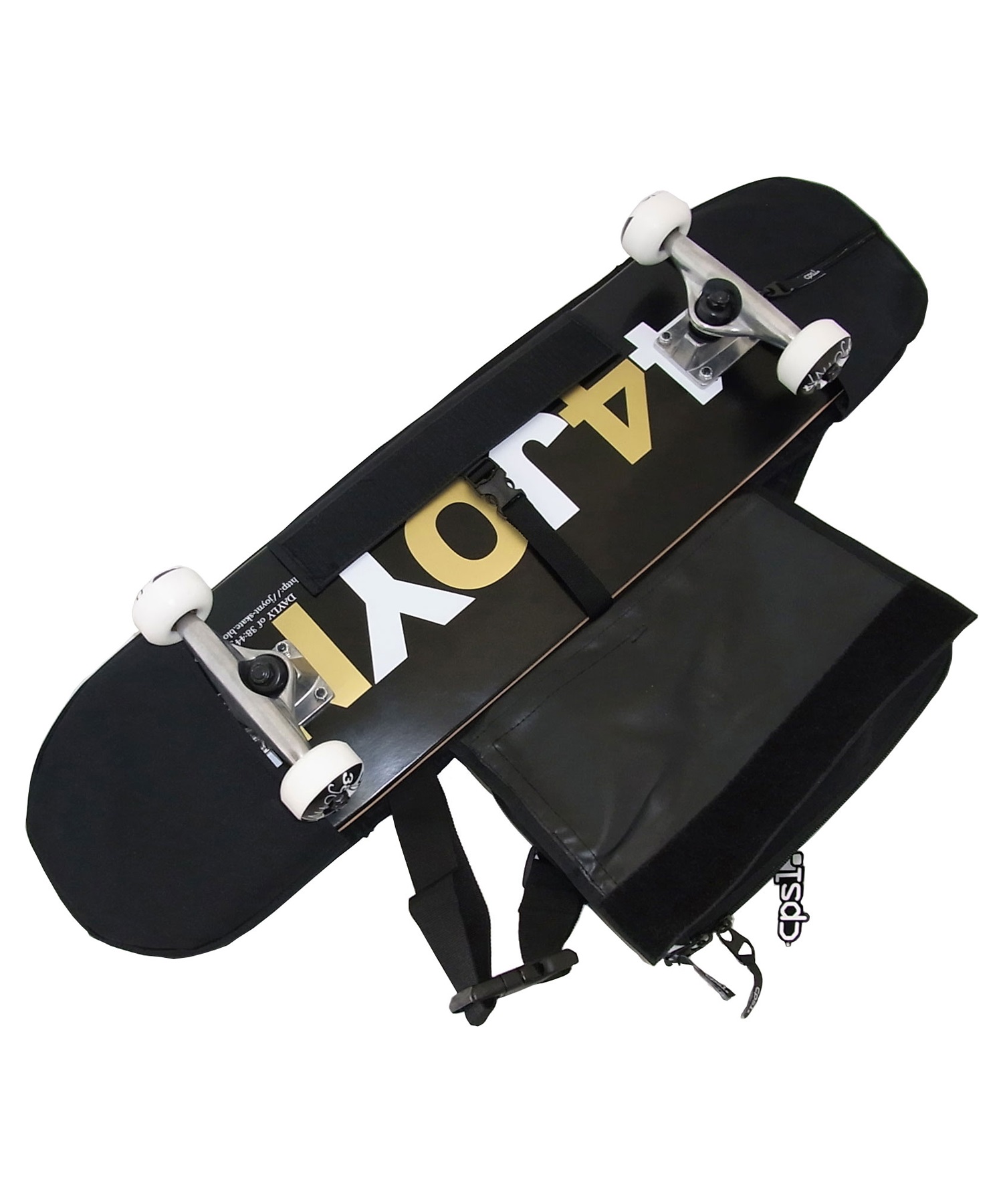 スケートボード ケース CPSL カプセル SKATEBAG 1 BCL18 KK J24(BK-ONESIZE)