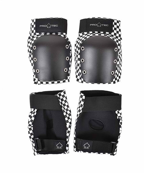 スケートボード プロテクター PROTEC プロテック STREET KNEE PAD ストリート ニー パッド 膝用 II E27(Blk-S)