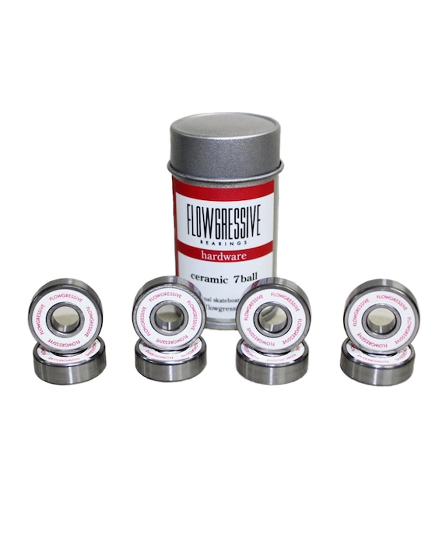FLOWGRESSIVE フログレッシブ スケートボード ベアリング TEAM WHT