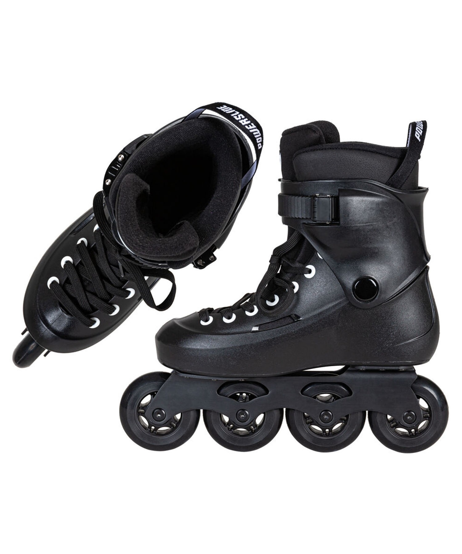 インラインスケート POWERSLIDE パワースライド Urban skate Zoom Black 80 PS908442(BK-23.5cm)