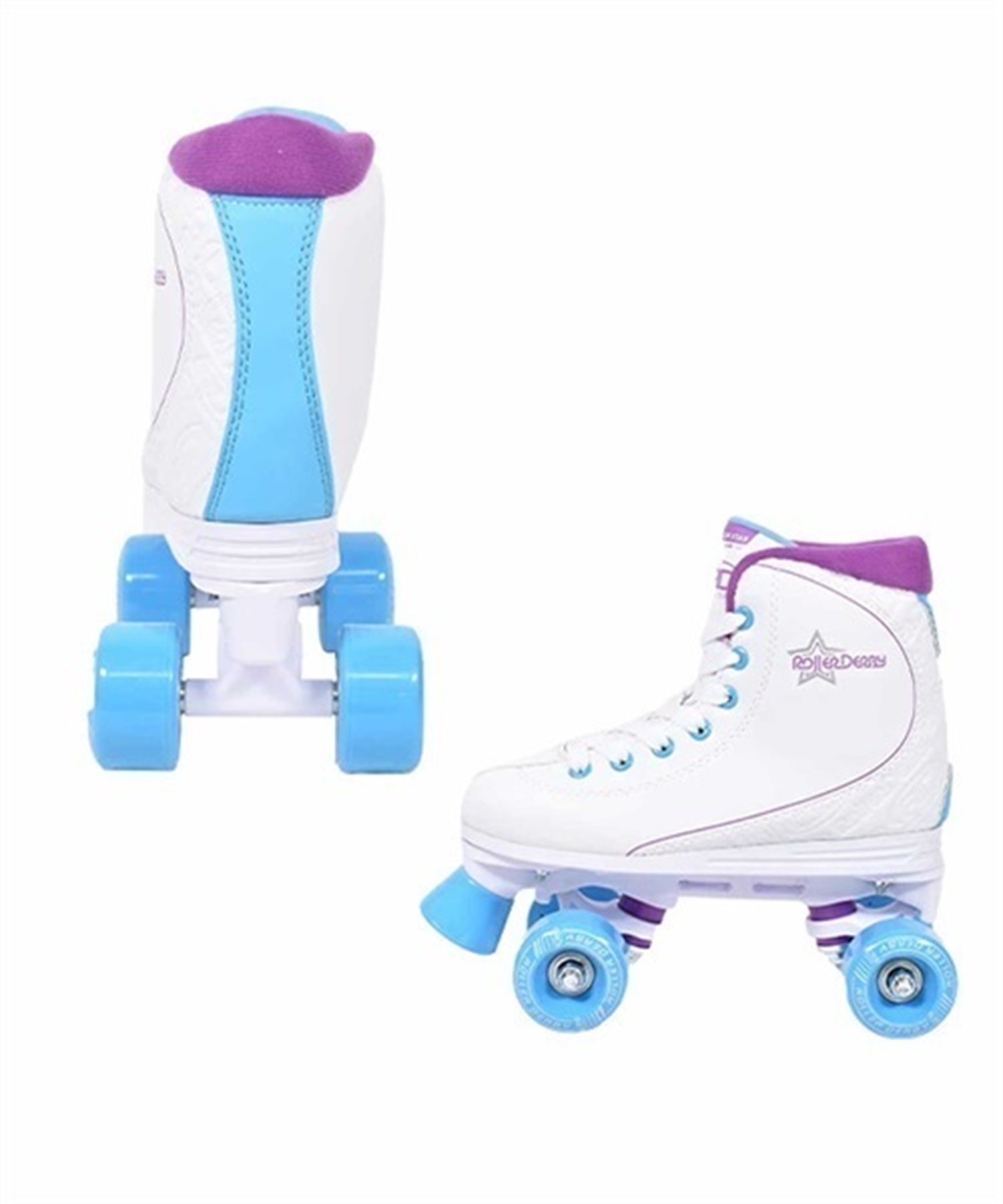 ローラースケート ROLLER DERBY ローラーダービー ROLLER STAR 600 RDU725W(WTBL-23.0cm)