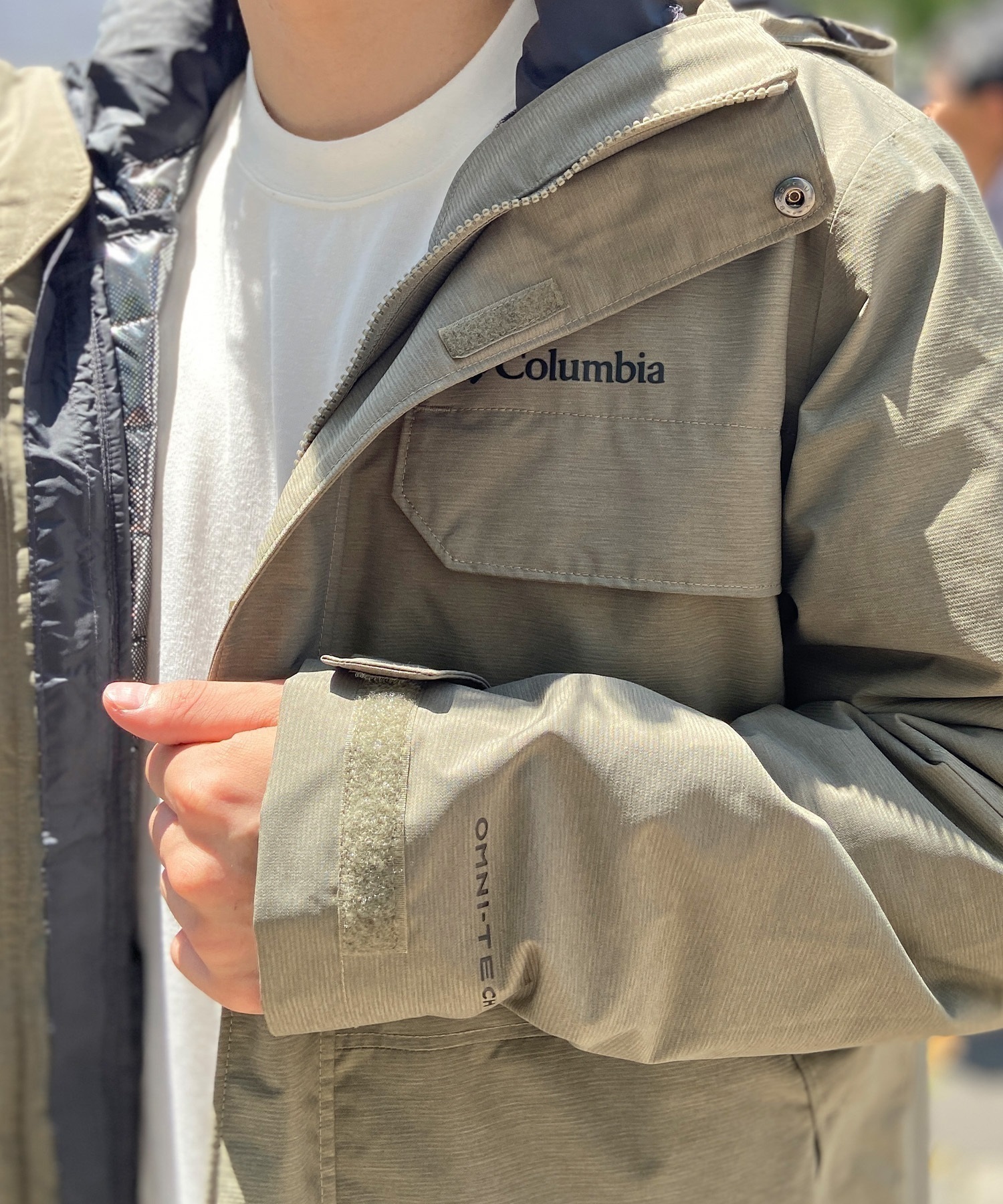 Columbia/コロンビア Cloverdale Interchange Jacket クローバーデール インターチェンジ メンズ ジャケット 3WAY 防水 WE1489(010-M)