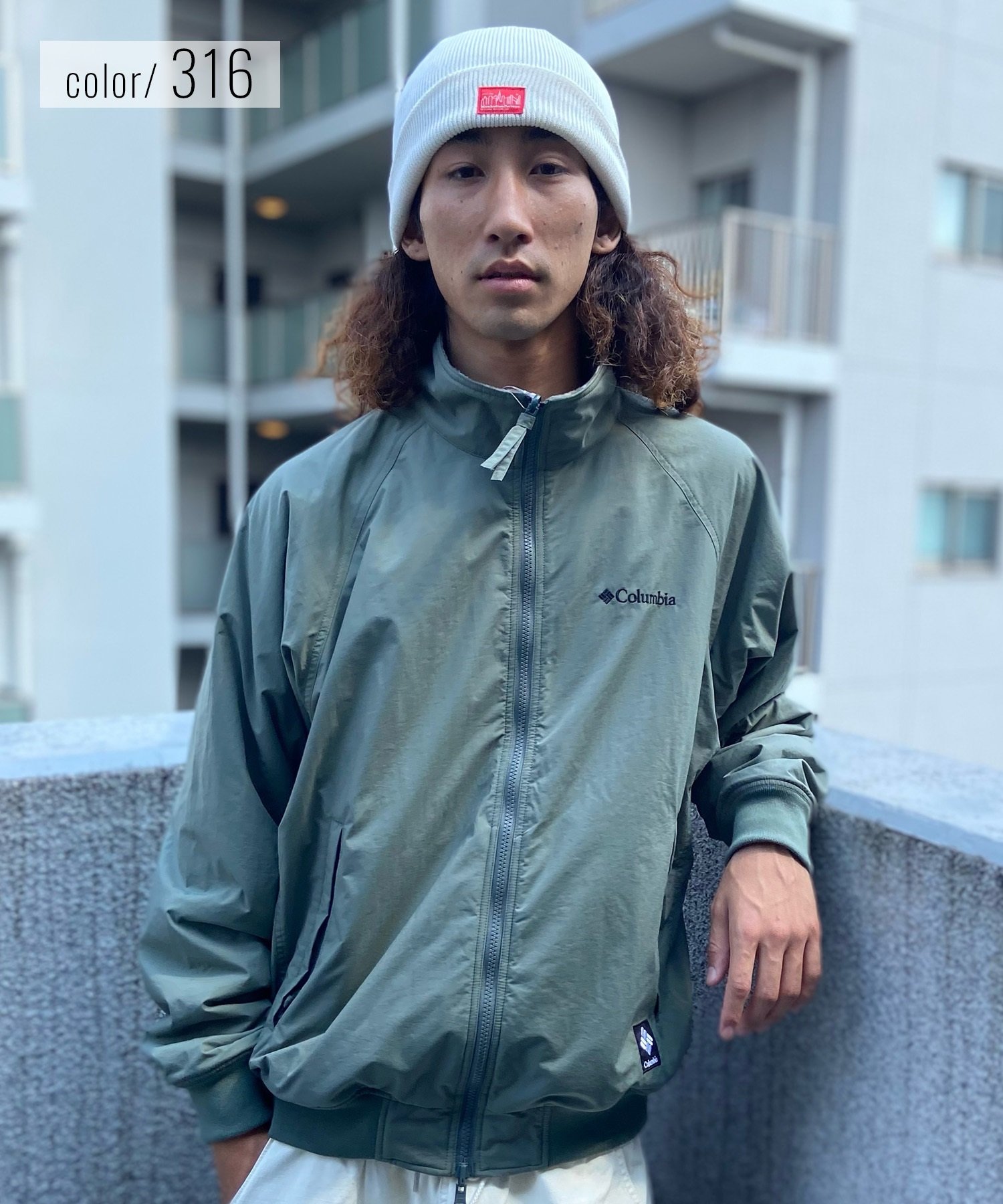 Columbia/コロンビア SUNRISE EDGE JACKET リバーシブル 撥水 ジャケット ナイロン フリース ムラサキスポーツ別注 PM4605(010-M)