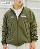 【ムラサキスポーツ別注】THRASHER/スラッシャー メンズ リバーシブルジャケット ナイロン/フリース 23MS-JKT1(KHA-M)