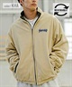 【ムラサキスポーツ別注】THRASHER/スラッシャー メンズ リバーシブルジャケット ナイロン/フリース 23MS-JKT1(KHA-M)