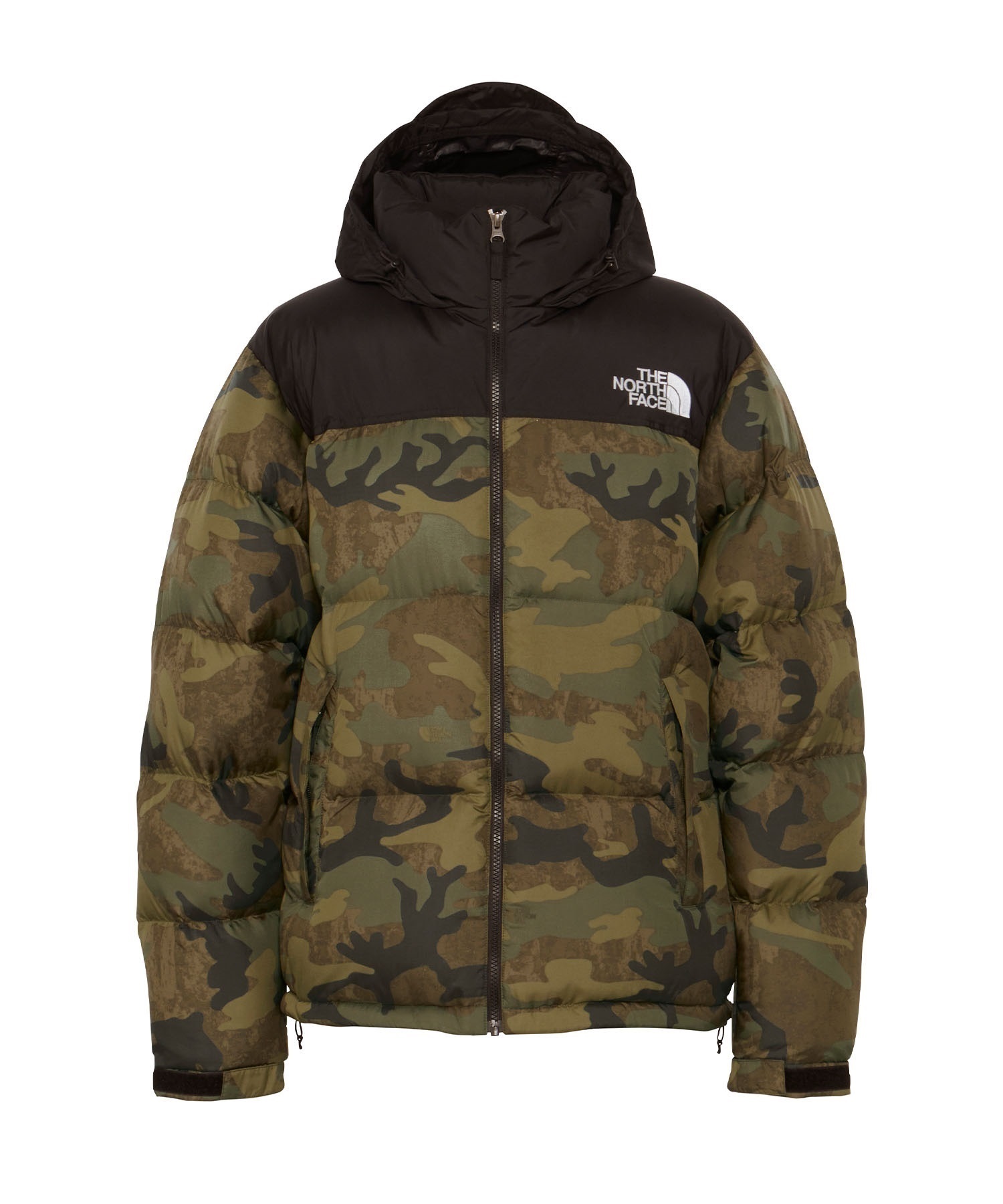 THE NORTH FACE/ザ・ノース・フェイス ジャケット NV NUPTSE JACKET メンズ ダウンジャケット 総柄 撥水 ND92336(TF-S)