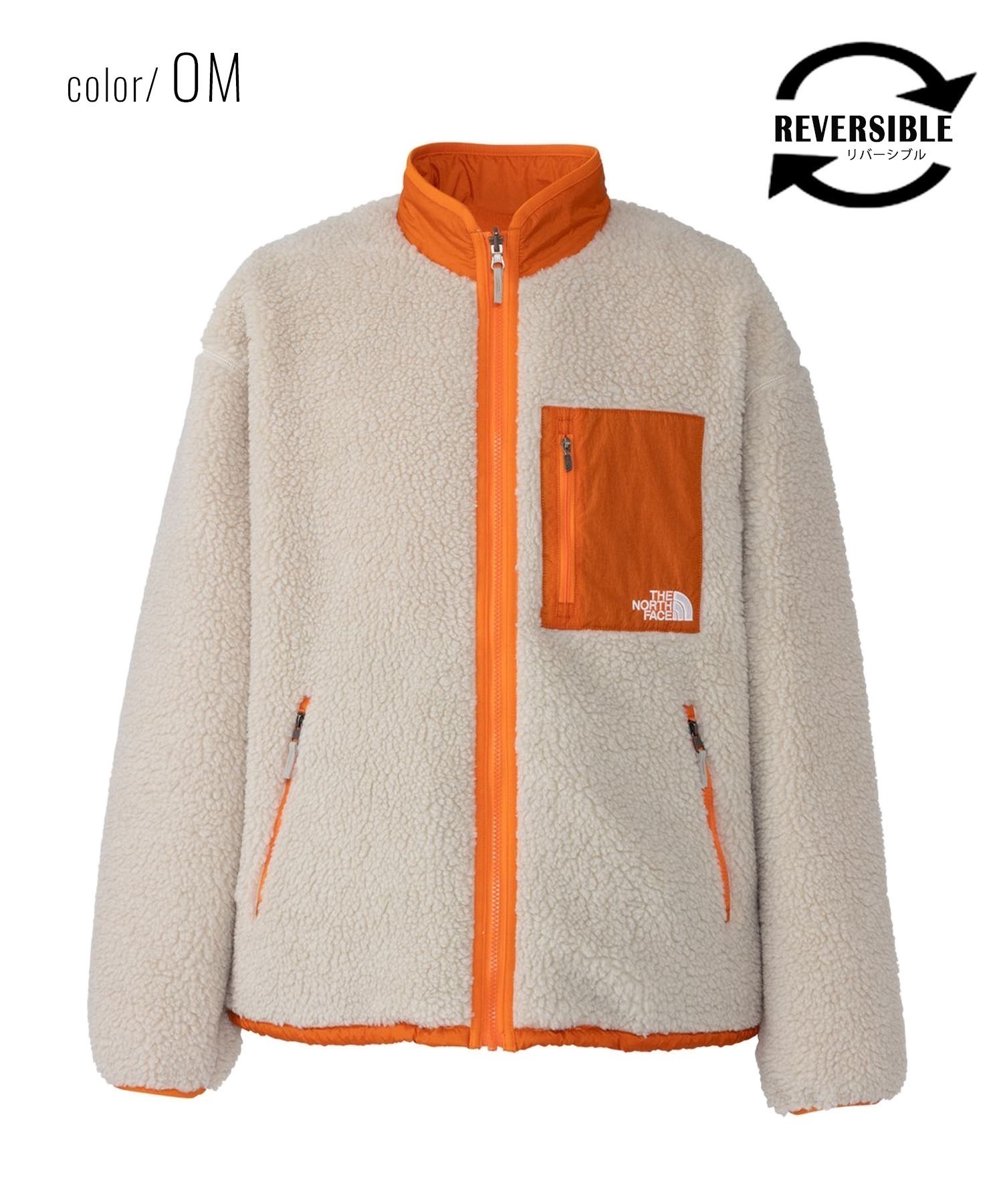 THE NORTH FACE/ザ・ノース・フェイス Reversible Extreme Pile Jacket リバーシブルジャケット NP72333(OM-XS)