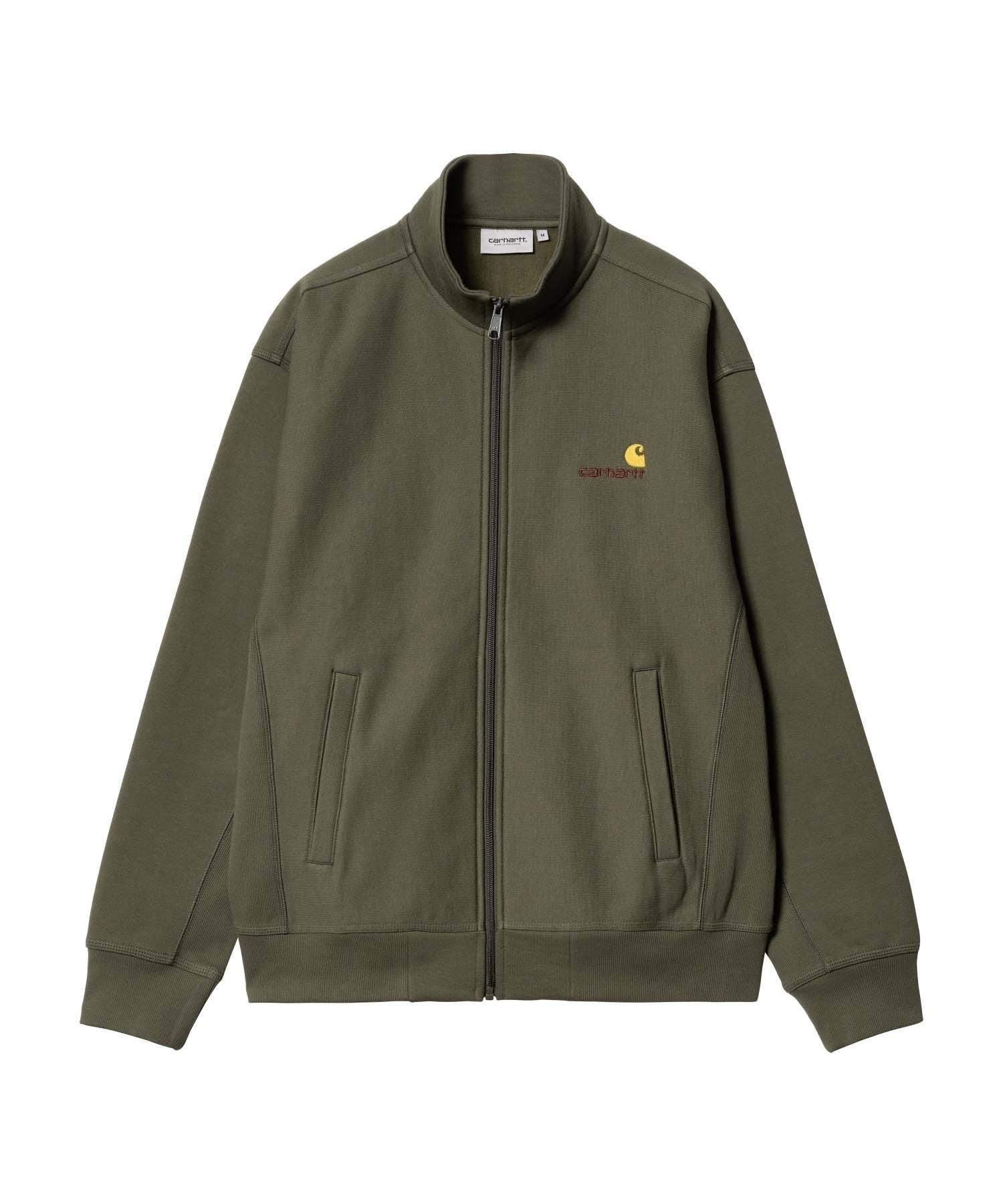 Carhartt WIP/カーハートダブリューアイピー AMERICAN SCRIPT JACKET メンズ スウェット ジャケット ルーズフィット I031686(DGREN-S)