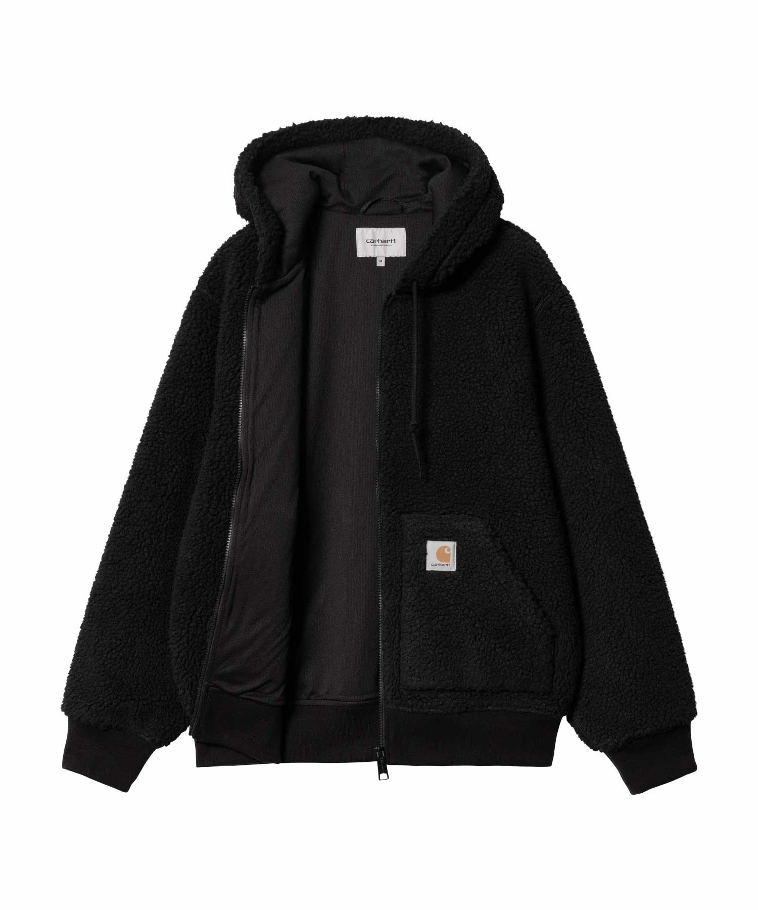 Carhartt WIP/カーハートダブリューアイピー OG ACTIVE LINER ボア フリース ルーズフィット メンズ ジャケット I032301(BLACK-S)