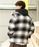 Dickies/ディッキーズ メンズ シャツ ジャケット 裏キルトフードシャツ チェック柄 80232900 ムラサキスポーツ限定(20YE-M)