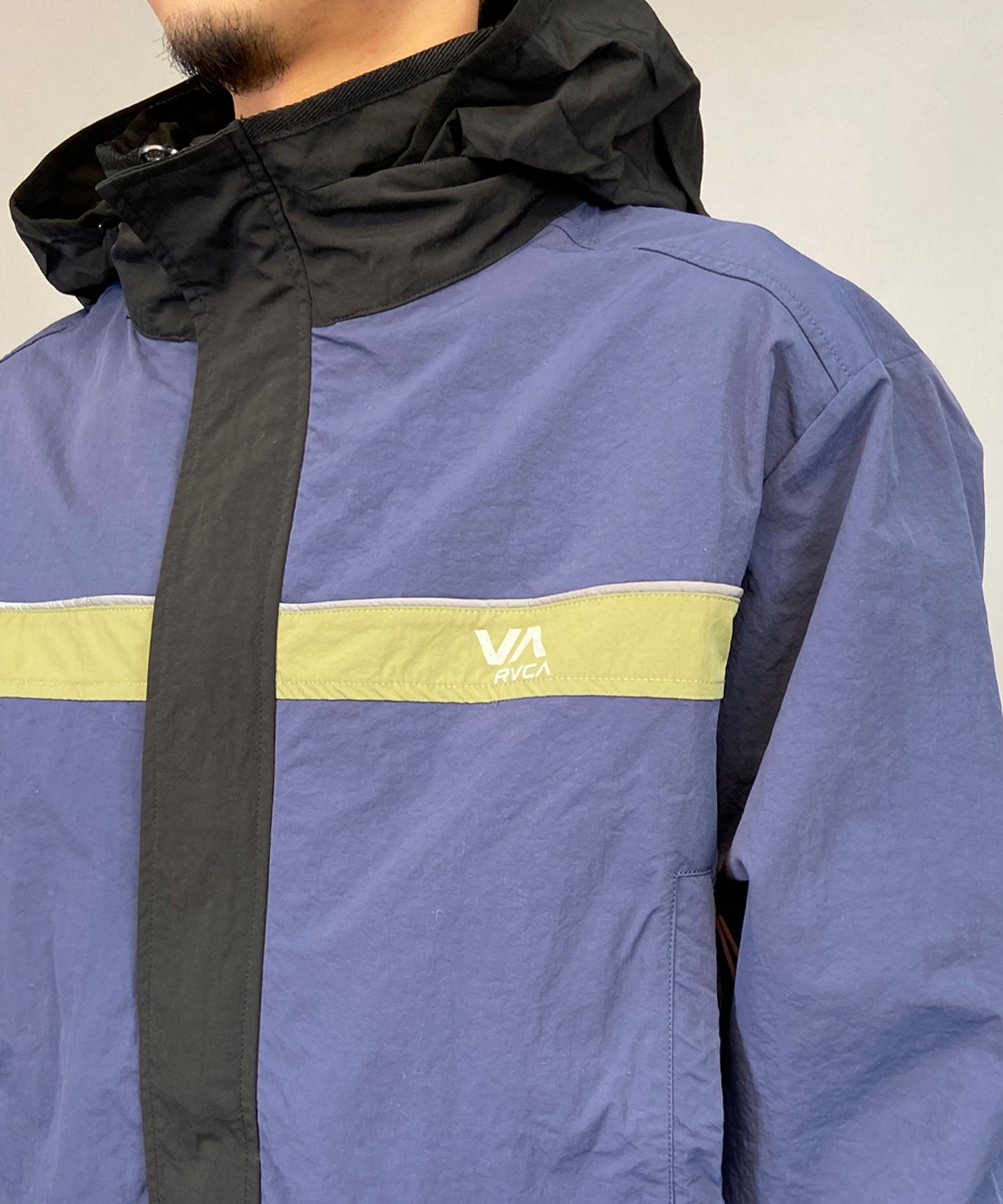 RVCA ルーカ メンズ ナイロン トラックジャケット ルーズ