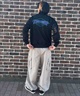 【ムラサキスポーツ別注】THRASHER スラッシャー メンズ トラックジャケット ビッグシルエット スポーツミックス THM-24SPJKT01(BLK-M)