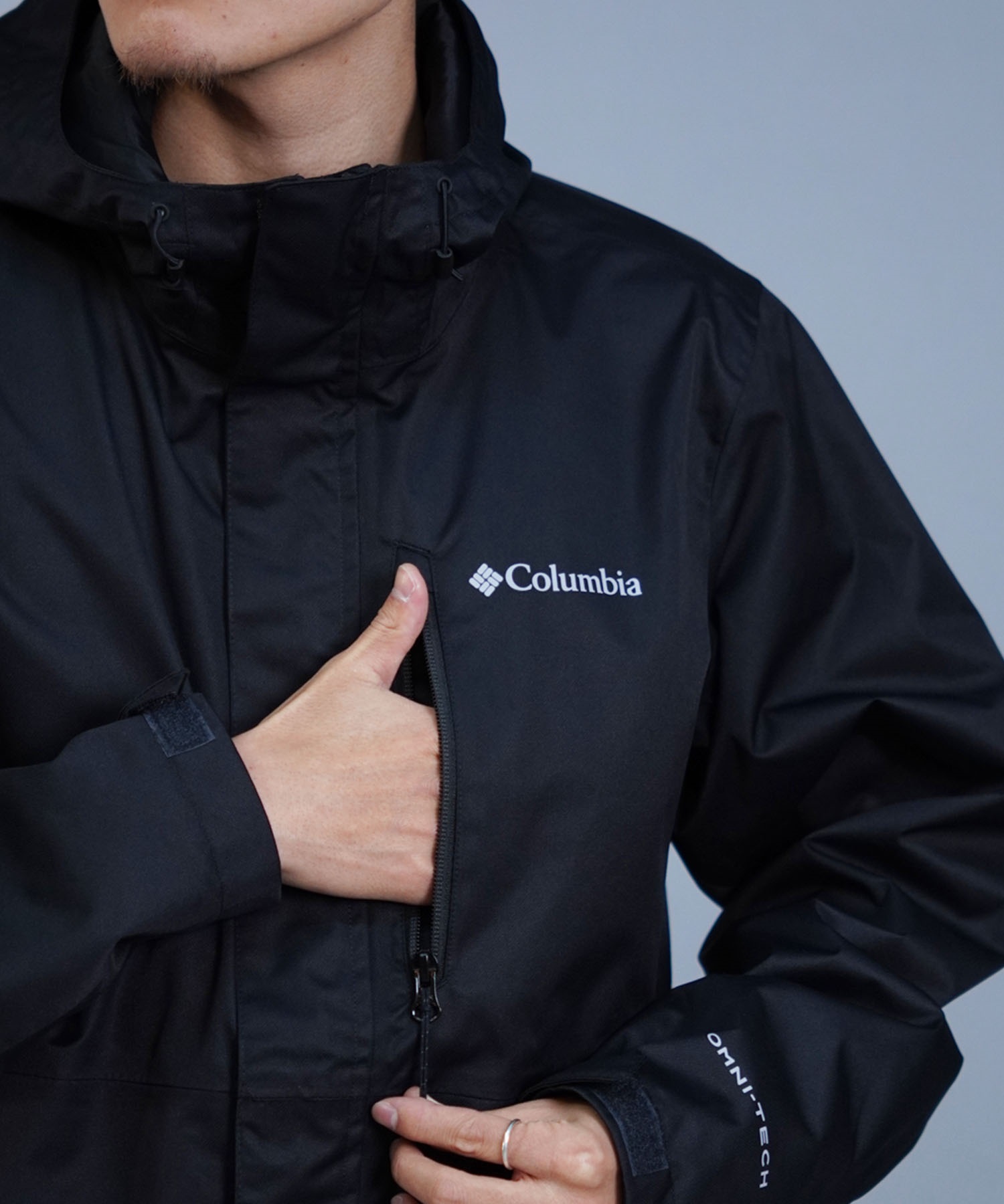 columbia コロンビア HIKEBOUND JACKET ハイクバウンド ジャケット メンズ ジップアップ 防水 WE6848(010-M)