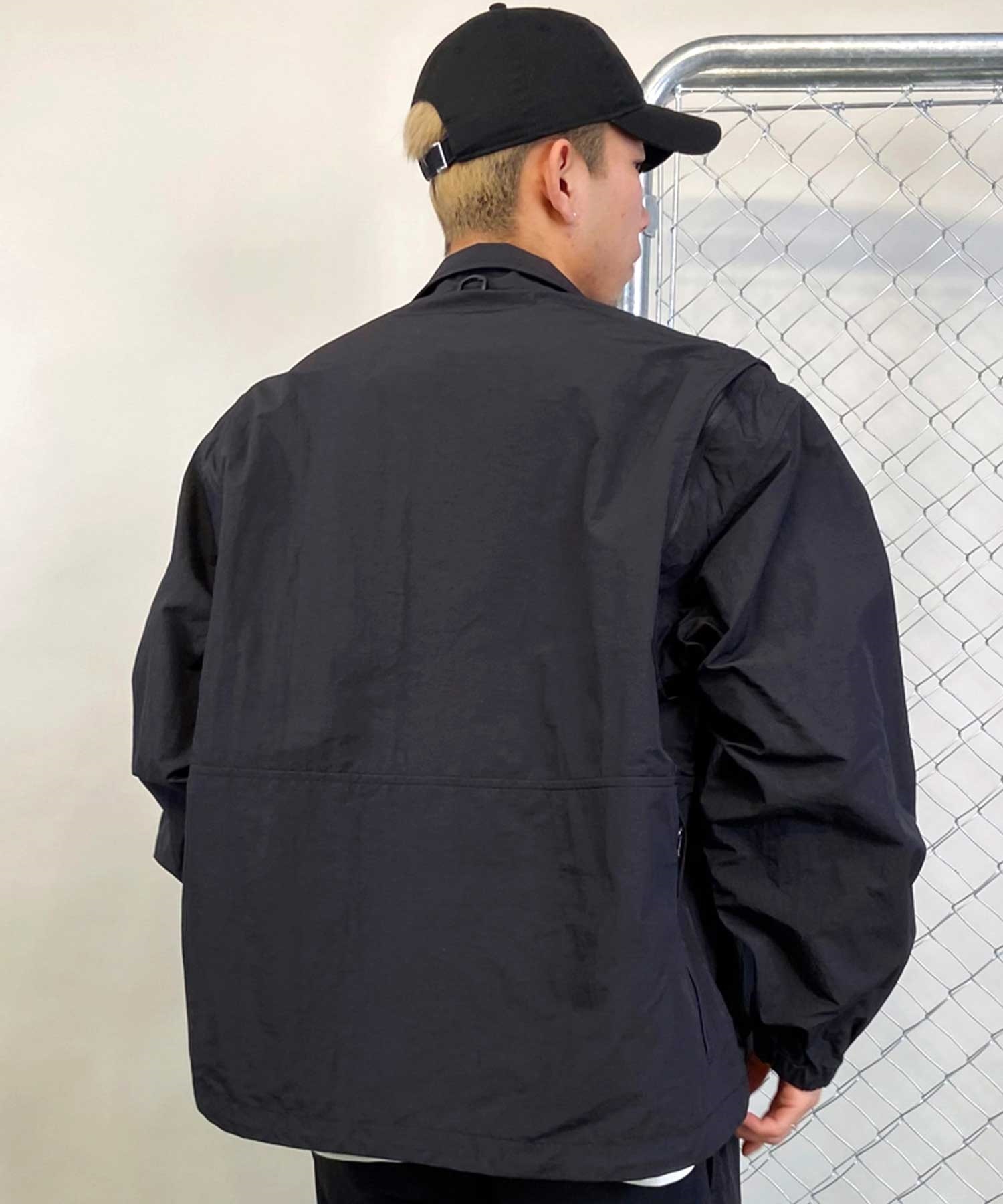 Dickies ディッキーズ 80488700 メンズ トラックジャケット 2WAY ベスト ルーズ シルエット(89CH-M)