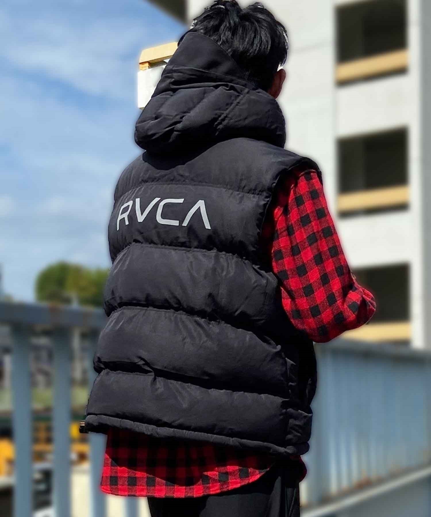 RVCA/ルーカ メンズ 中綿ベスト バックロゴ ２WAY BD042-789 アウター 