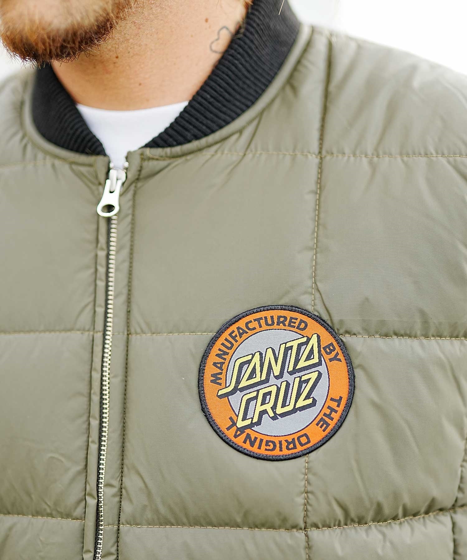 ムラサキスポーツ限定】 SANTACRUZ/サンタクルーズ メンズ パフ ベスト 