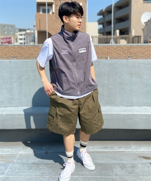 THRASHER スラッシャー THMM-010VST SC メンズ ベスト ムラサキ