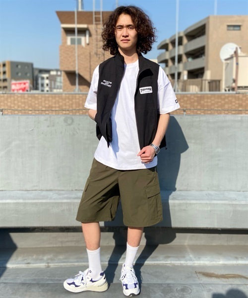 THRASHER スラッシャー THMM-010VST SC メンズ ベスト ムラサキスポーツ限定 KK1 D25|ムラサキスポーツオンラインショップ 通販 ニューヨーク ヤンキース ナイロン ショーツ 海パン 水陸両用 カーゴパンツ