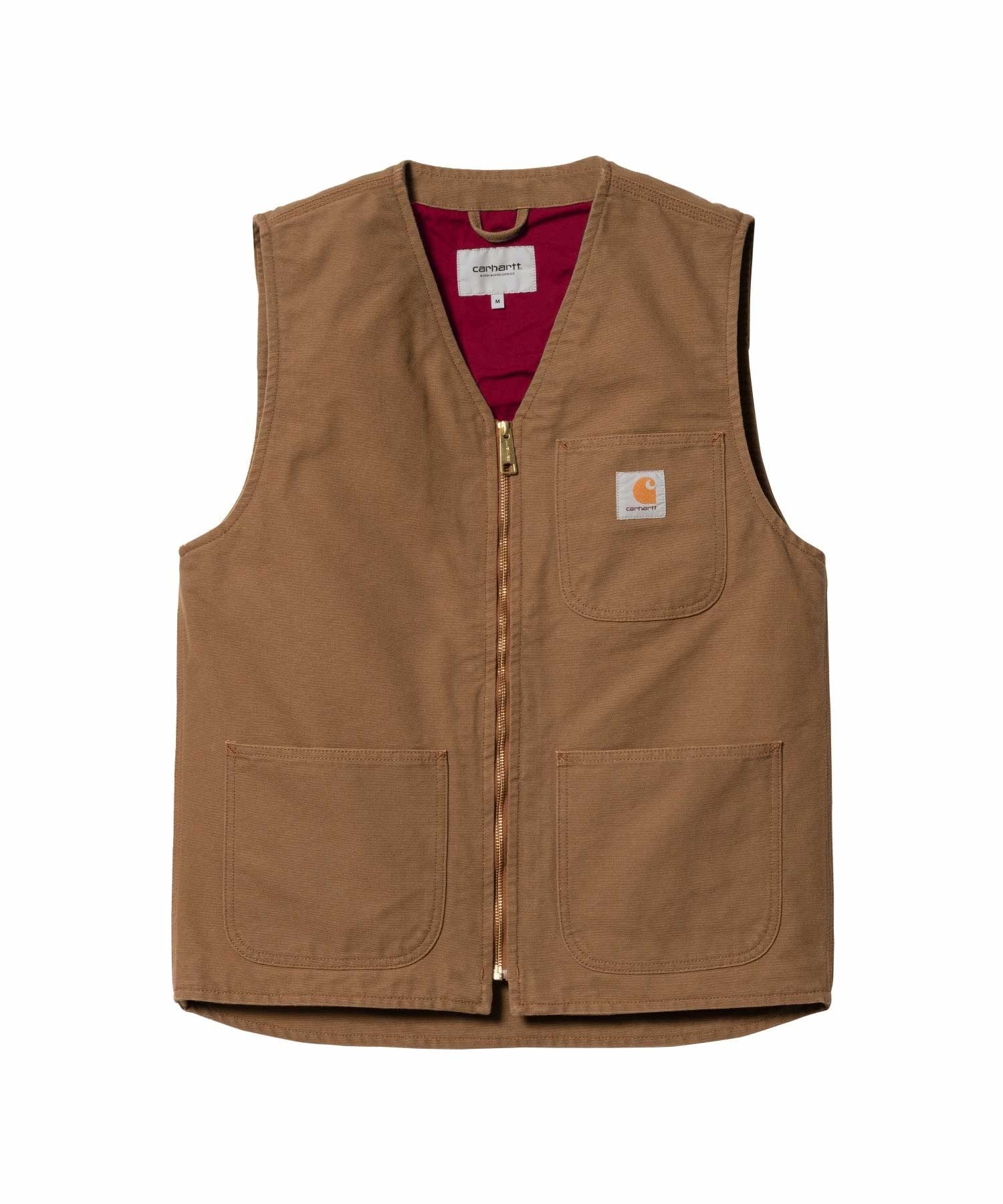 Carhartt WIP カーハートダブリューアイピー ARBOR VEST I031521 メンズ ベスト KK2 E5(BR-S)