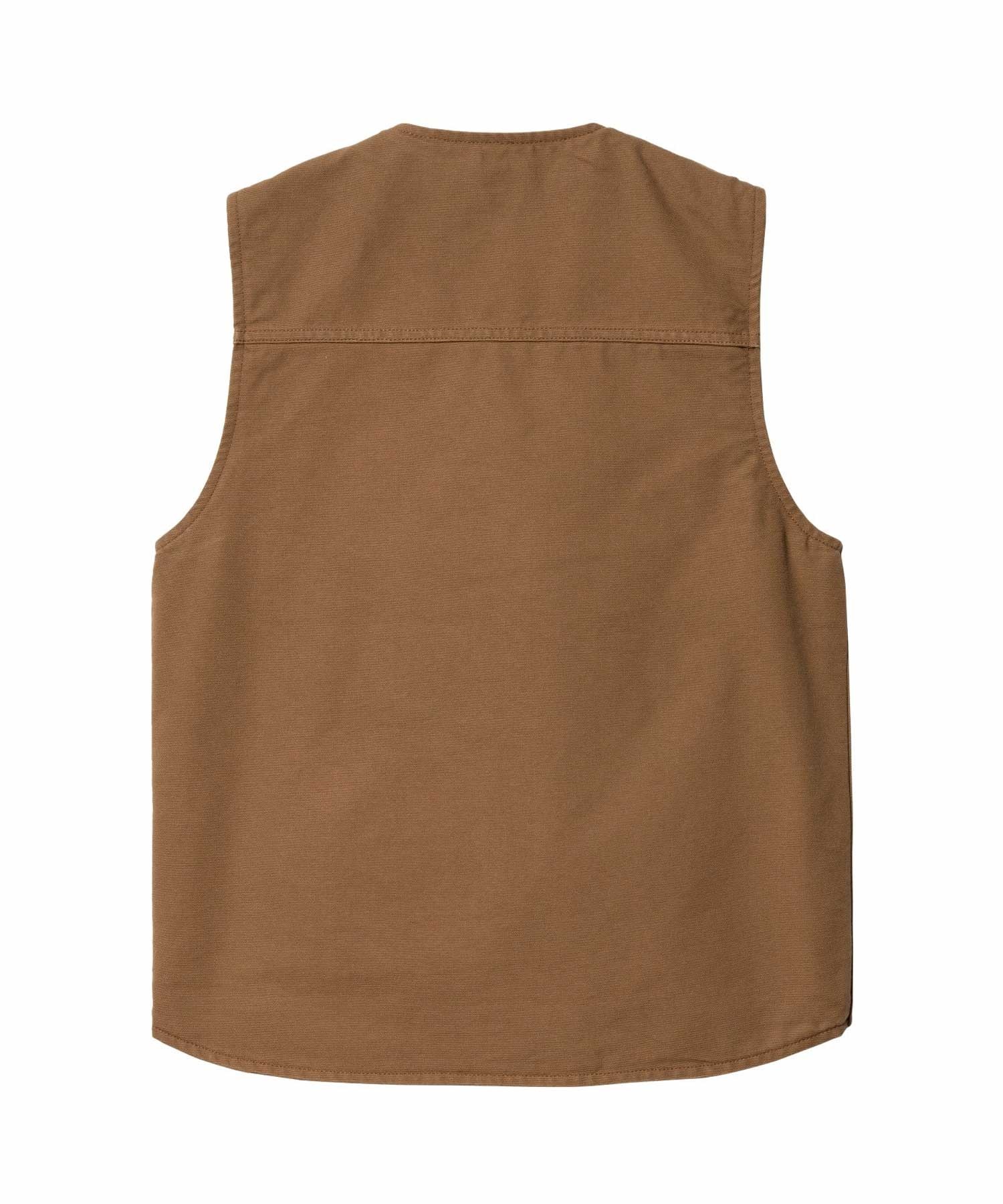 Carhartt WIP カーハートダブリューアイピー ARBOR VEST I031521 メンズ ベスト KK2 E5(BR-S)