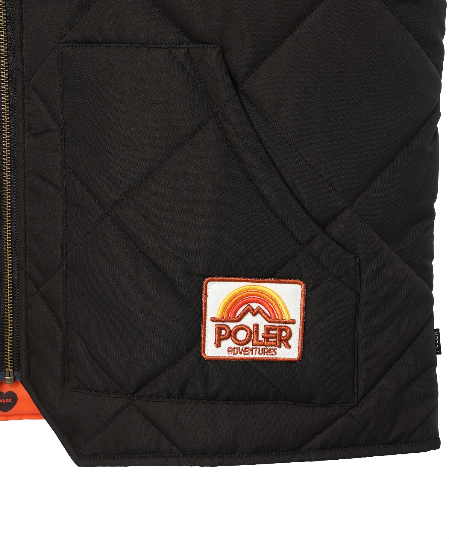 POLER ポーラー NC/NWDIAMOND QUILTED VEST 233MCV0017 メンズ ベスト