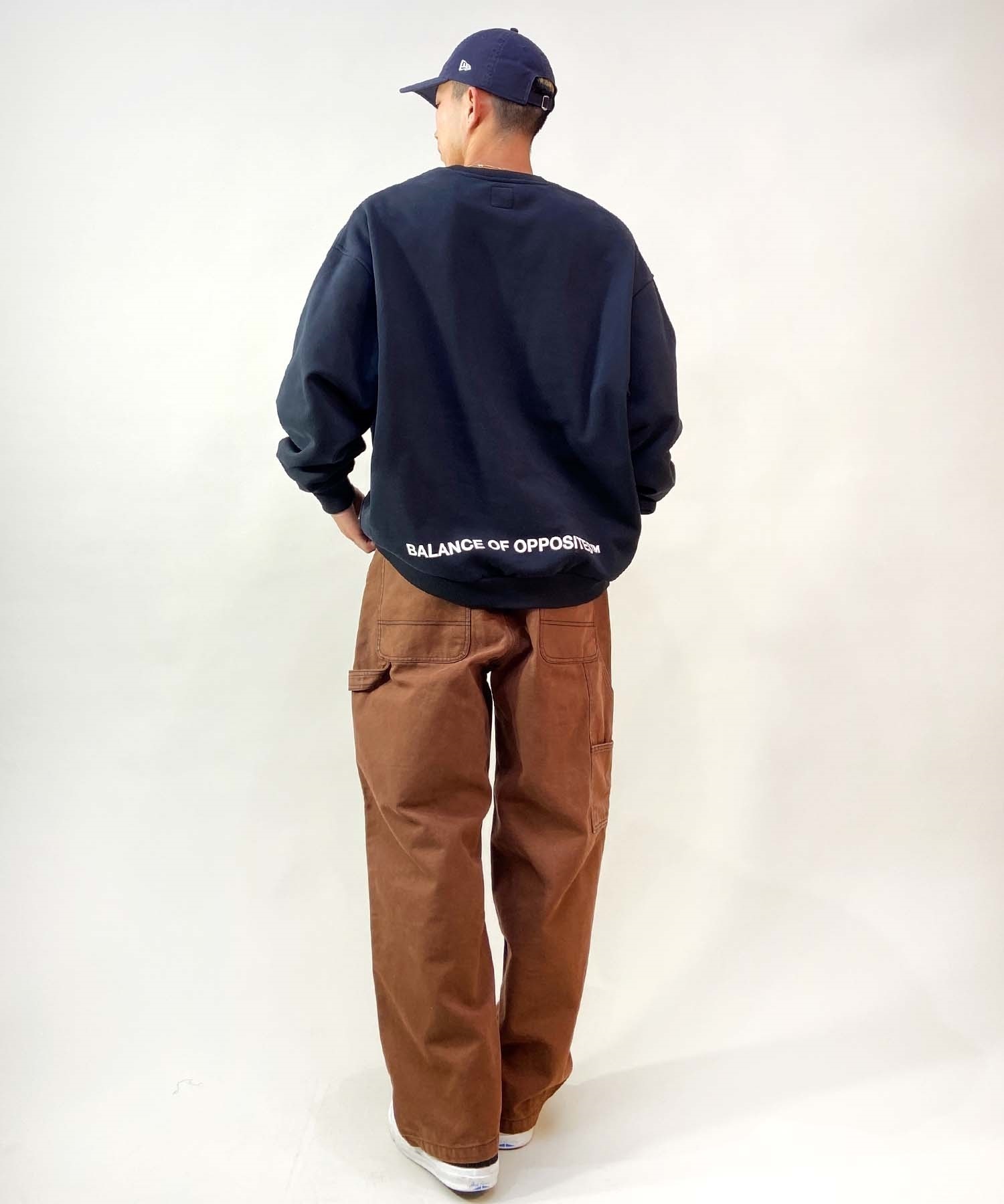 【RVCA】ビックロゴ トレーナー スウェット ★色違い多数あり！ セール】[RVCA/ルーカ] ビックブランドロゴ クルーネック