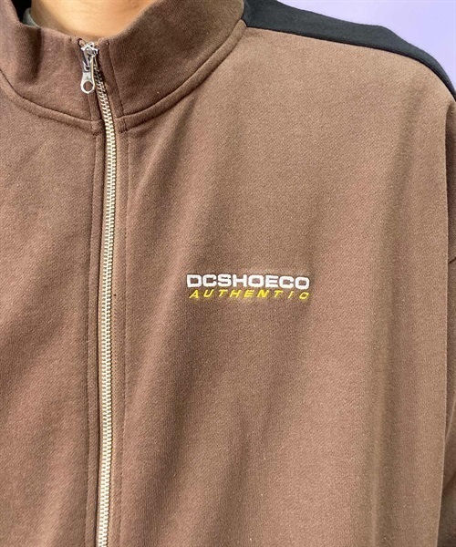 DC/ディーシー 23 WIDE TRACK JACKET23 ワイド トラック ジャケット ジップアップ ビックシルエット ドロップショルダー DPO234062(GRY-M)