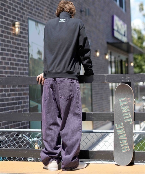 THRASHER/スラッシャー ハーフジップスウェット ビッグ