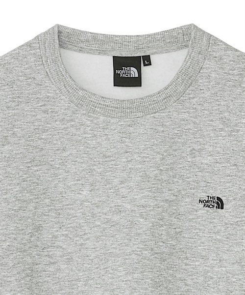 THE NORTH FACE/ザ・ノース・フェイス Small Logo Heather Sweat Crew メンズ トレーナー スウェット ミックスグレー NT62337 Z(Z-S)