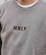 Hurley/ハーレー M OVRSZ EMB HRLY SWEAT CREW メンズ トレーナー スウェット クルー オーバーサイズ エンブロイダリー MFL2312014(SKHK-M)