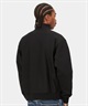 Carhartt/カーハート HALF ZIP AMERICAN SCRIPT アメリカンスクリプト メンズ ハーフジップ スウェット トレーナー 裏起毛 ブラック I027014(BLACK-S)