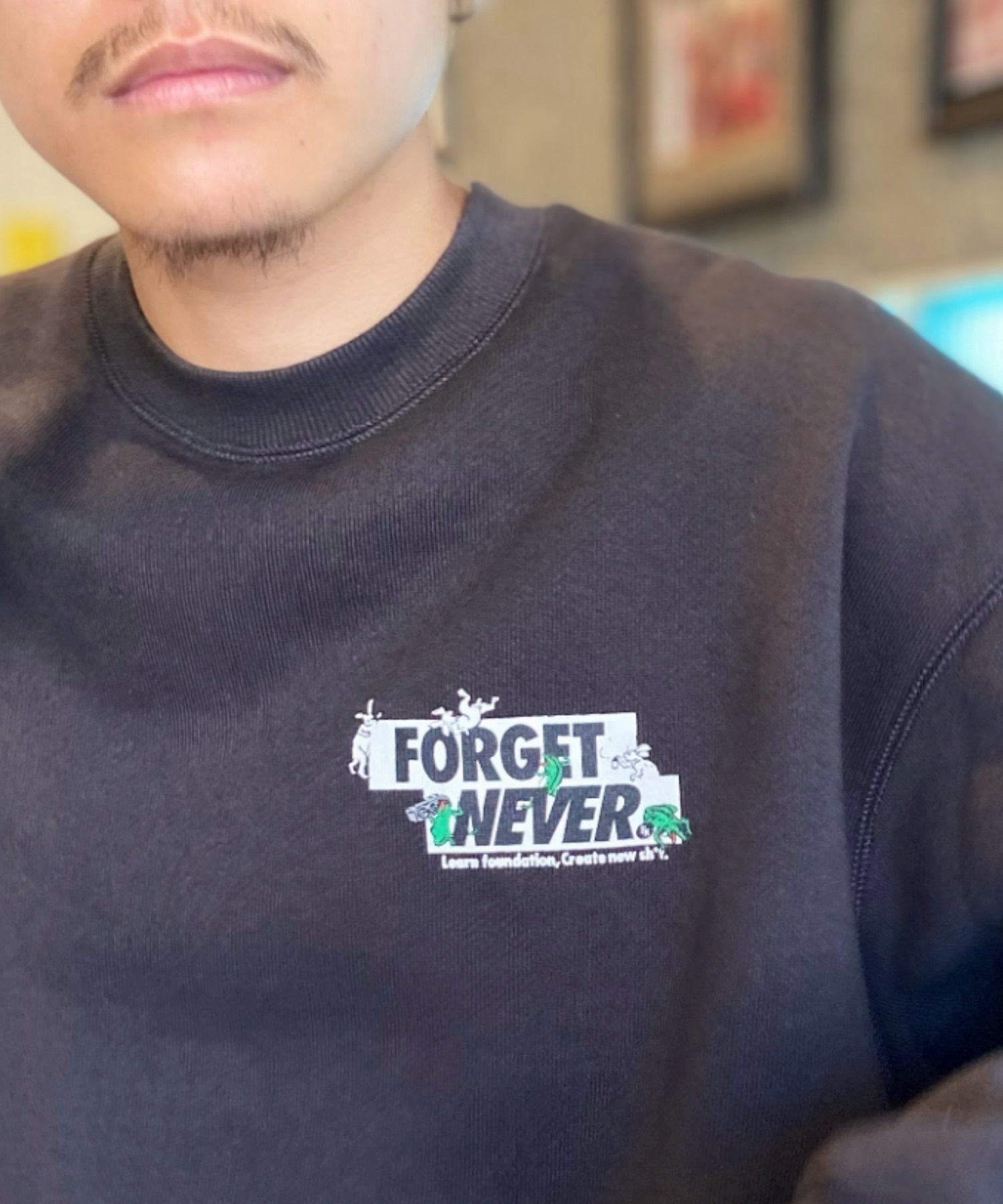 FORGET NEVER/フォーゲットネバー ヘビーウェイト 裏起毛 メンズ