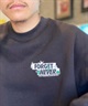 FORGET NEVER/フォーゲットネバー ヘビーウェイト 裏起毛 メンズ トレーナー クルーネックスウェット バックロゴ 234OO1TR090FN ムラサキスポーツ別注(WHT-M)