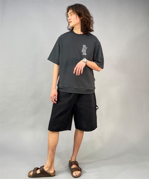 RVCA ルーカ BD041-001 メンズ 半袖 トレーナー バックプリント
