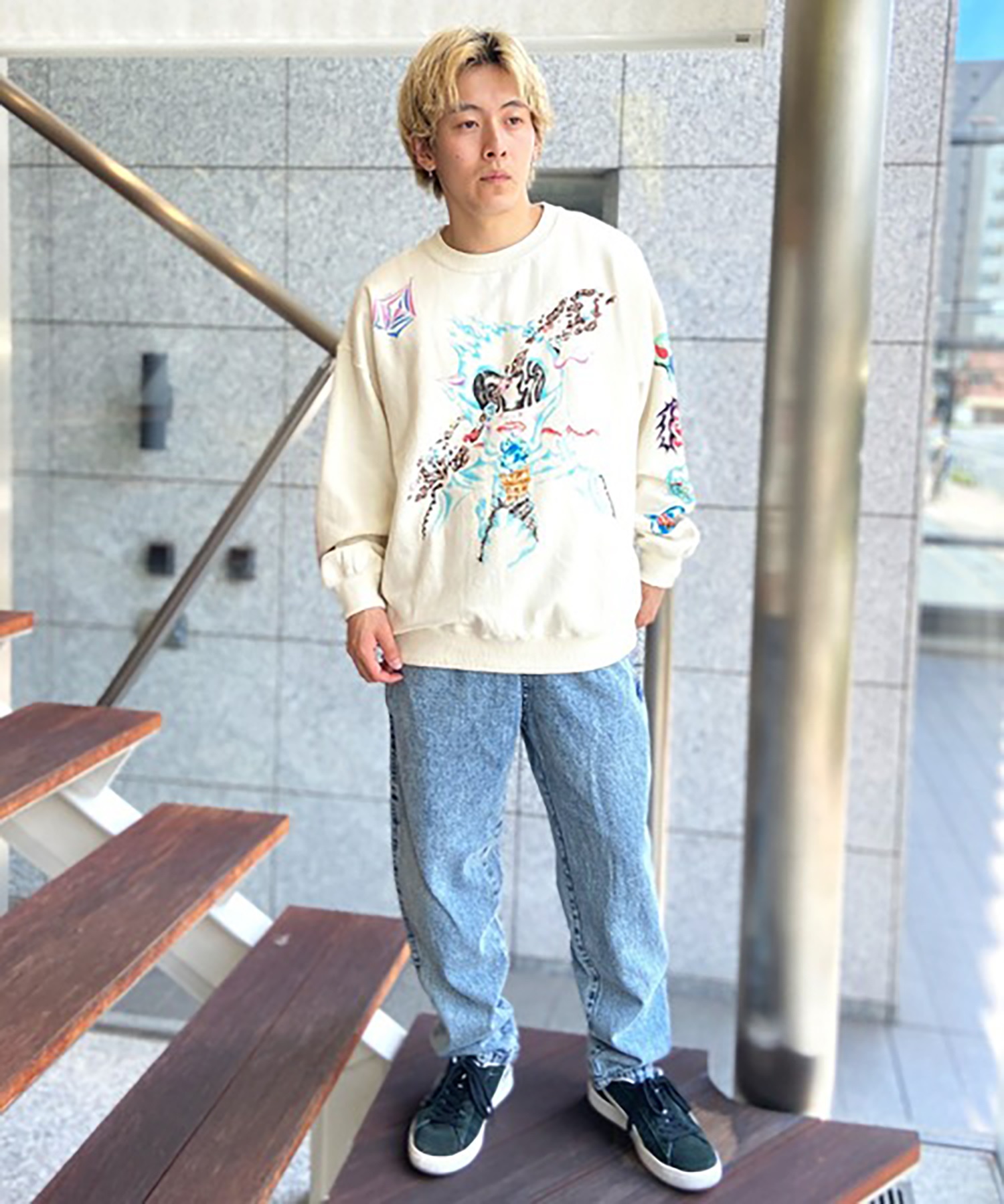 VOLCOM ボルコム DESI A4632305 メンズ トレーナー ｜ムラサキ