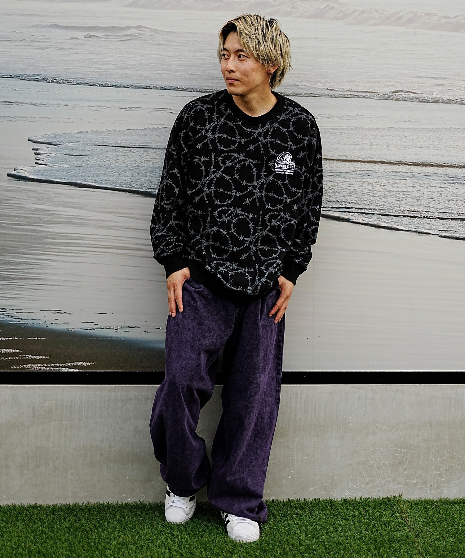 楽天市場】90年代 USA製 BASSETT-WALKER 二段プリント ラグラン