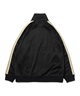 NEW ERA ニューエラ メンズ サイドテープ トラックジャケット ブラック Performance Apparel ジャージ ジップアップ セットアップ対応 13755330(BLK-M)