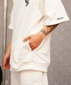 RVCA ルーカ OE HALF SWEAT CREW メンズ 半袖 トレーナー クルーネック バックプリント セットアップ対応 BE041-005(WHT-S)