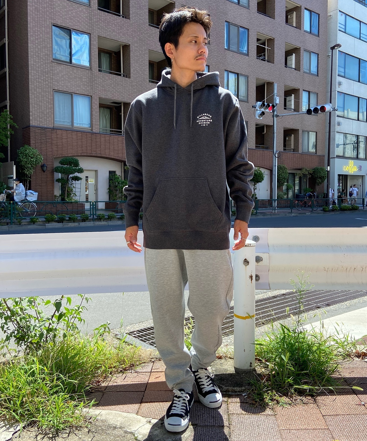 BILLABONG/ビラボン メンズ パーカー プルオーバー スウェット 撥水 裏