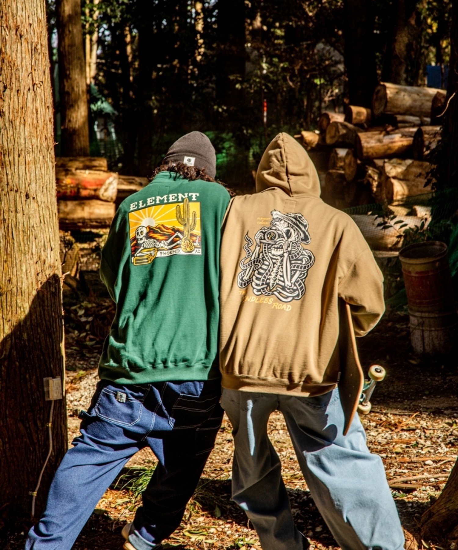 ELEMENT/エレメント TIMBER CAPTURE HOOD メンズ パーカー TIMBER