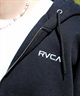 RVCA/ルーカ FAKE RVCA ZIP HOODIE メンズ パーカー ジップアップ フーディー スウェット バックプリント 裏起毛 BD042-157(KHA-S)