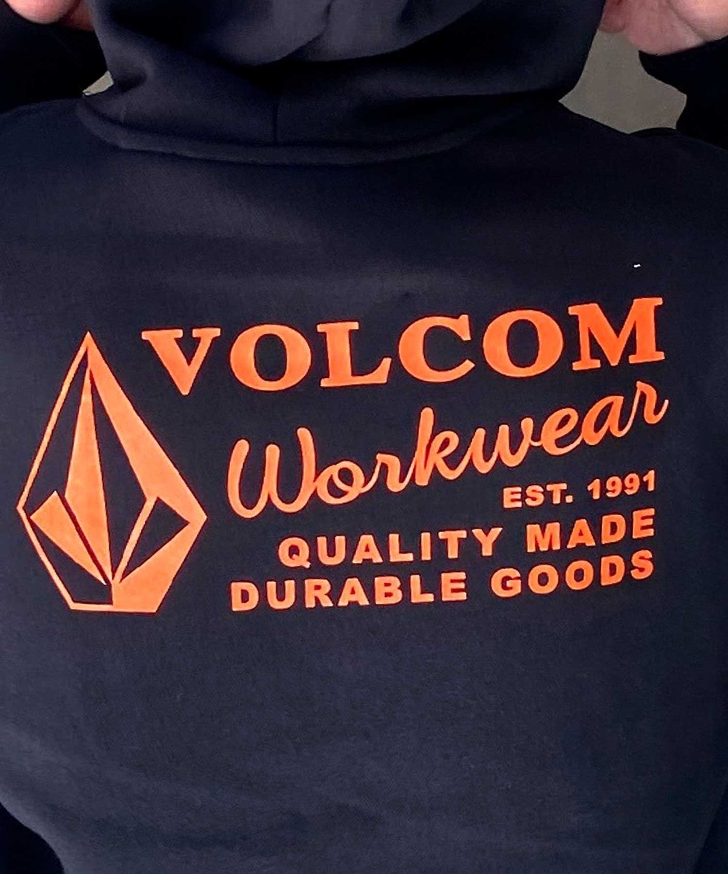 VOLCOM ボルコム A4102098 メンズ バックプリント プルオーバー パーカー 裏起毛 オーバーサイズ パーカー｜ムラサキスポーツオンラインストア  通販