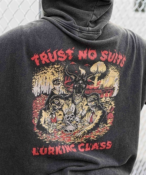 ムラサキスポーツ別注】LURKING CLASS/ラーキングクラス パーカーTRUST