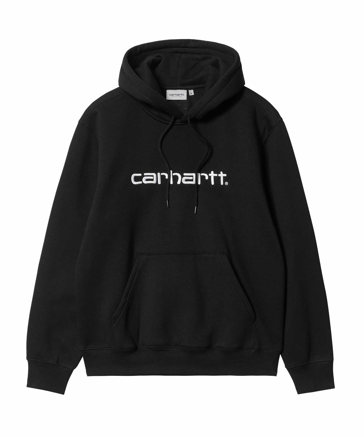 Carhartt WIP/カーハートダブリューアイピー メンズ スウェットパーカー ルーズシルエット I030547(BK/WT-S)