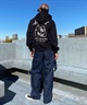 【ムラサキスポーツ別注】lost/ロスト メンズ バックプリントパーカー ヘビーウェイト 刺繍ロゴ L23FW-C(BLK-M)