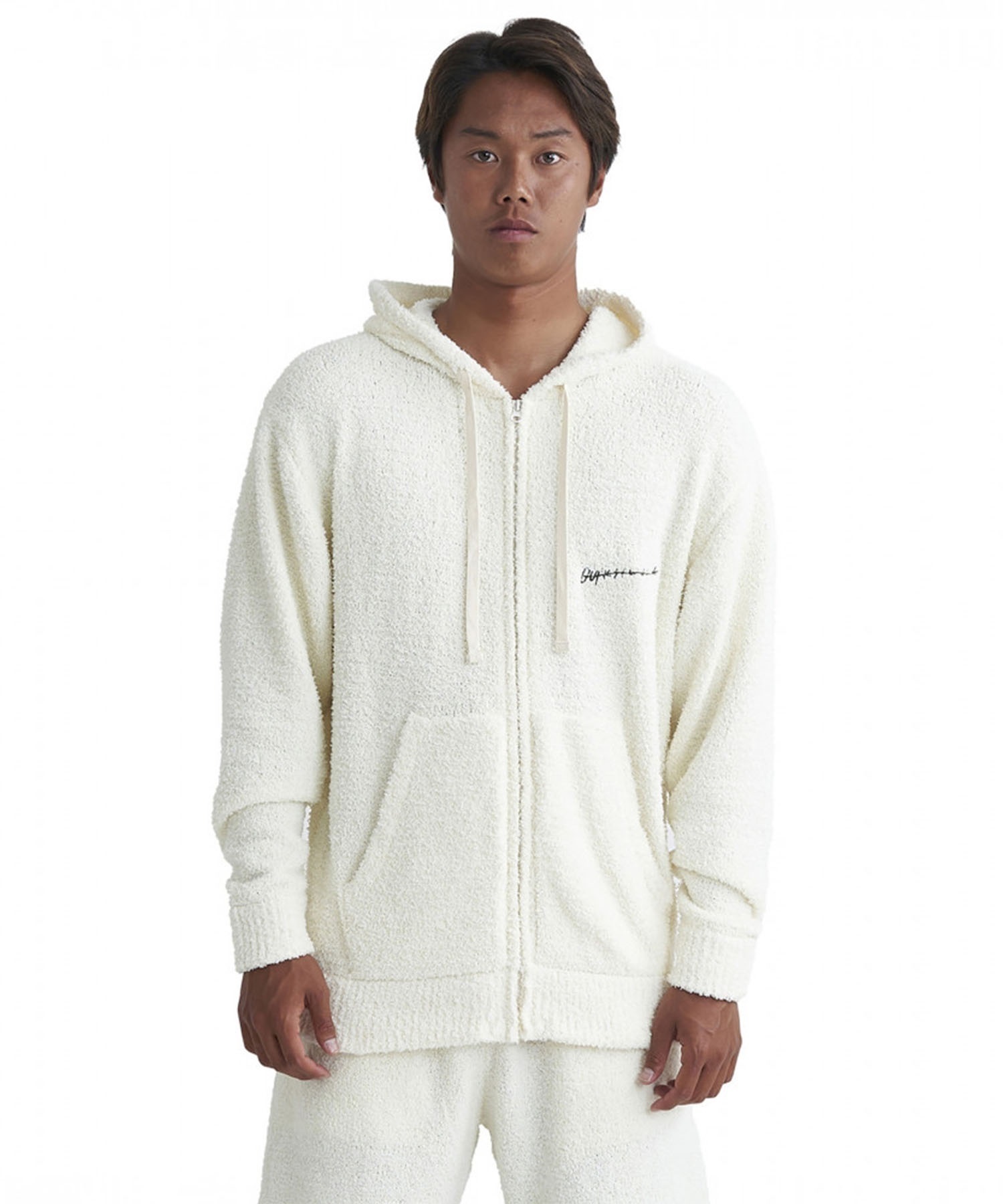 QUIKSILVER クイックシルバー メンズ パーカー ジップアップ モールヤーン ストレスフリー QZP241054(IVY-M)