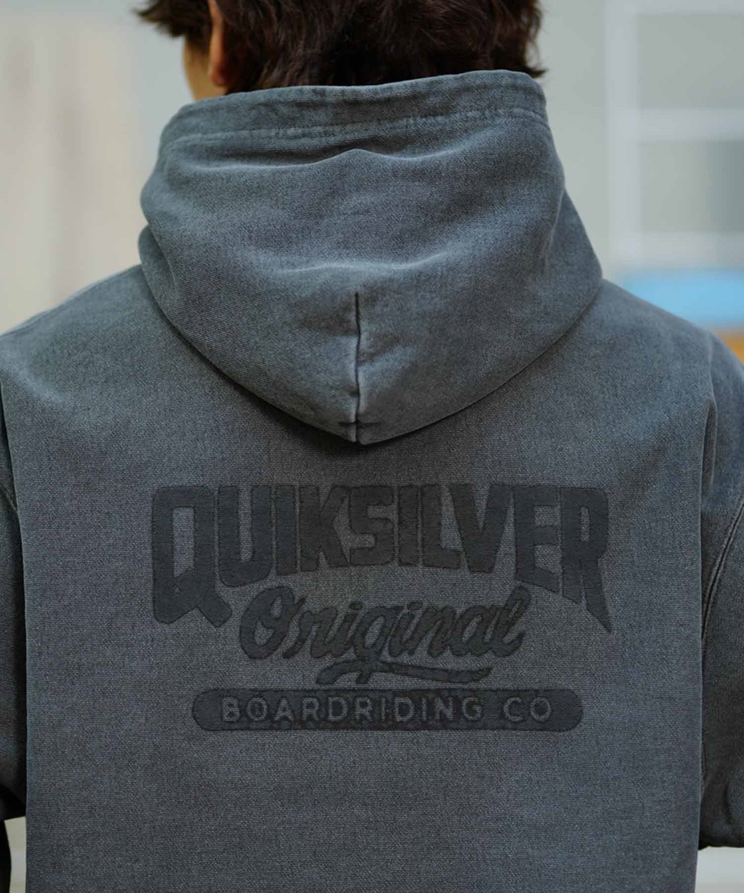 QUIKSILVER クイックシルバー メンズ スウェットパーカー プルオーバー ルーズシルエット QPO241052(CHC-M)